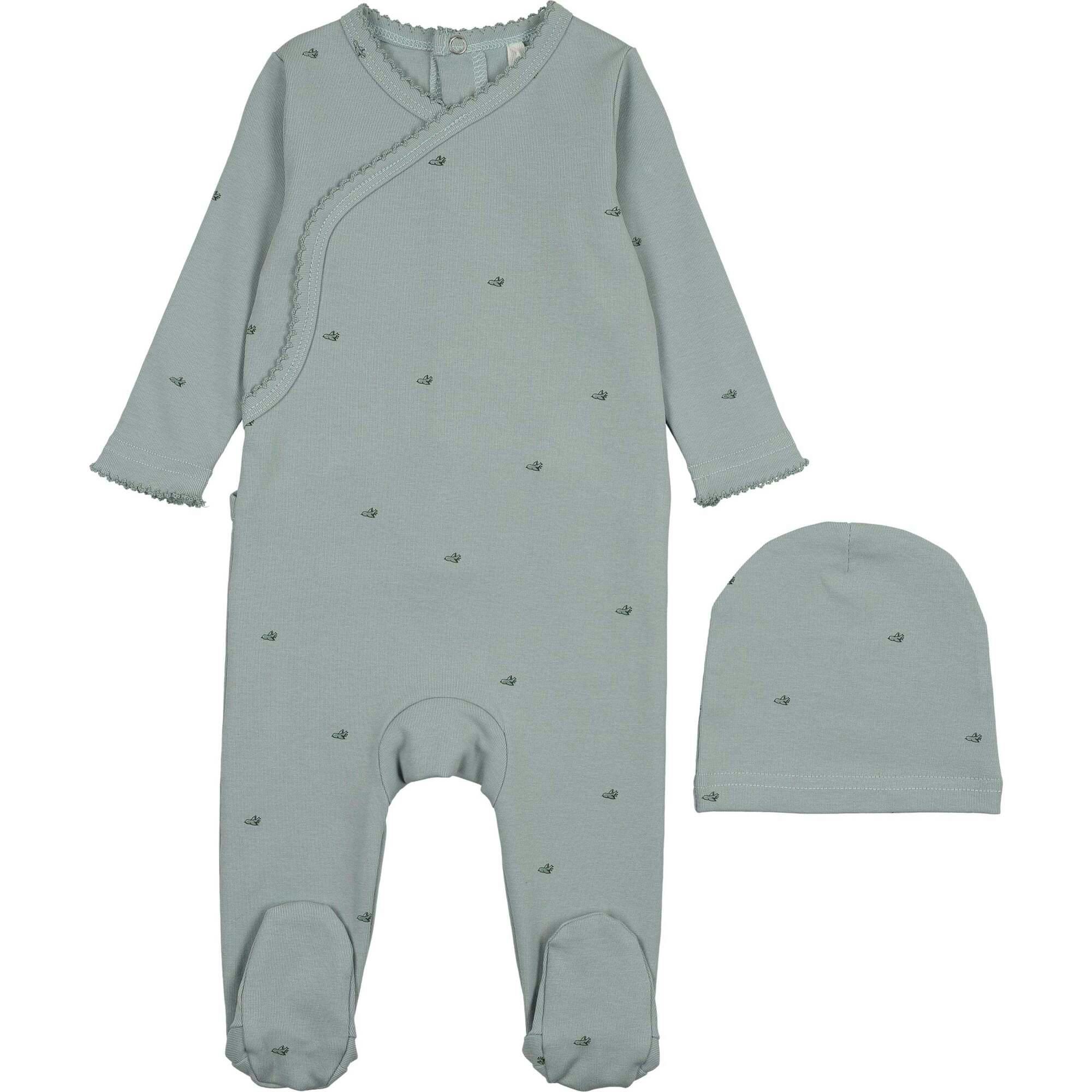 Mini Bird Footie, Green