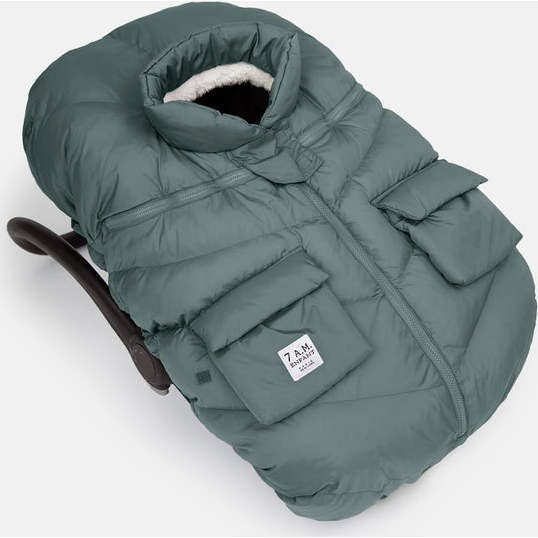 Zipped Puffy Car Seat Cocoon