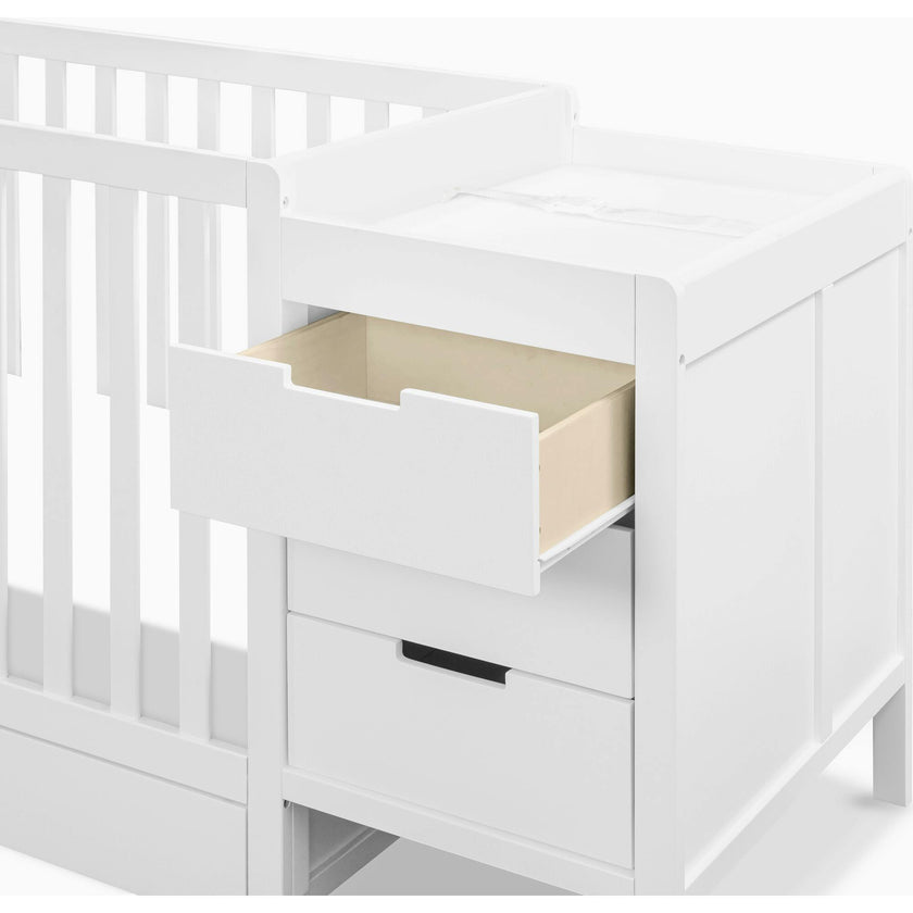 Colby 4-In-1 Convertible Crib & Changer Combo