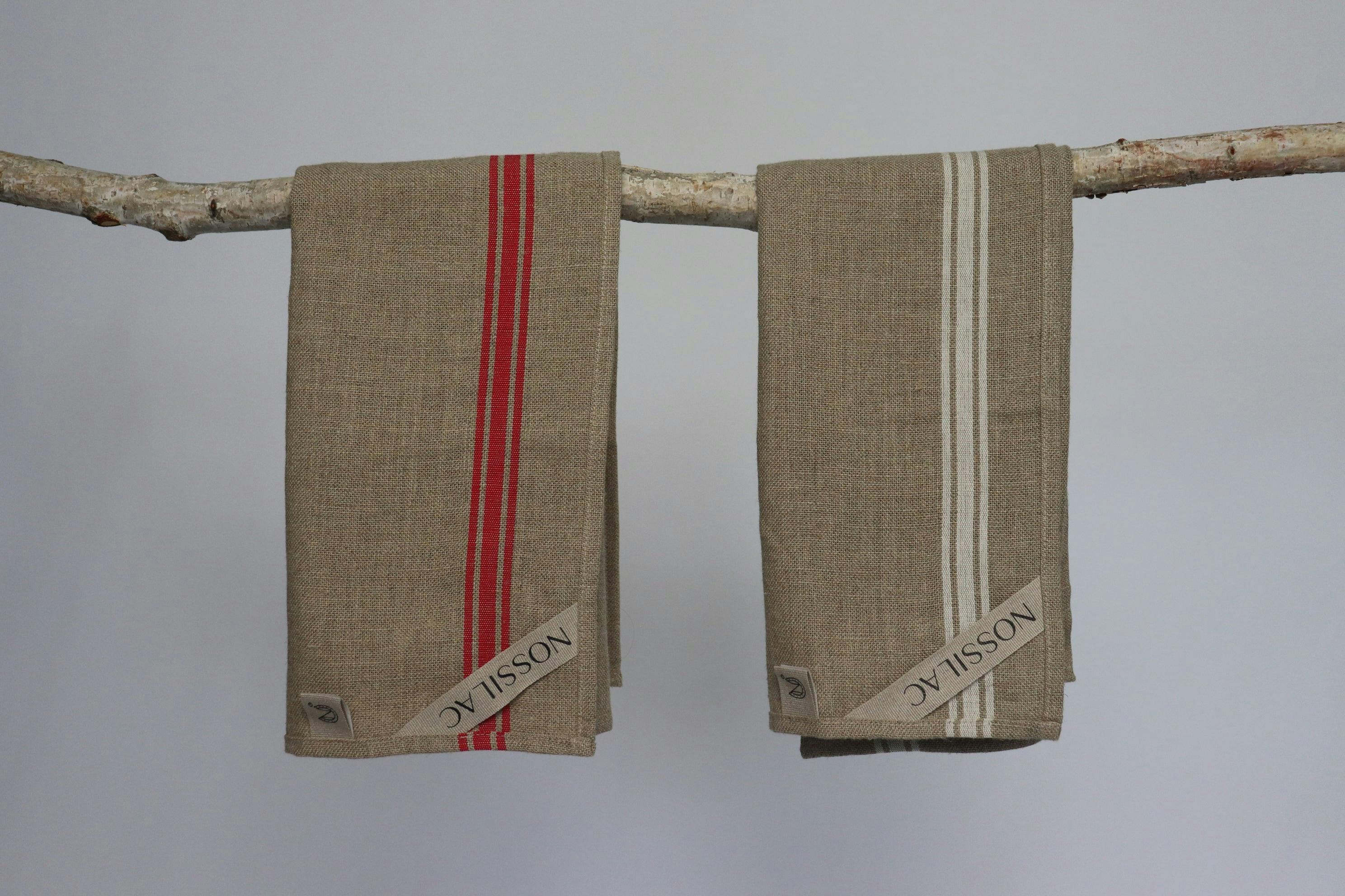 Nossilac Linen Dish Towels | Made in France