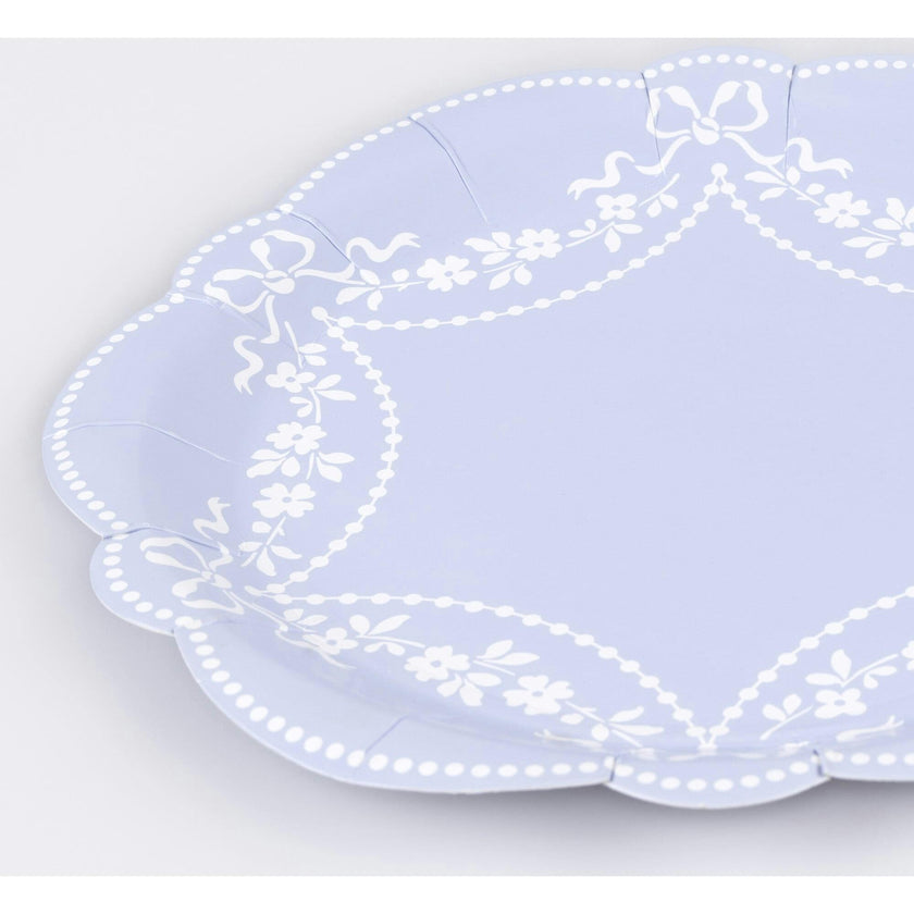 Rococo Blue Side Plates