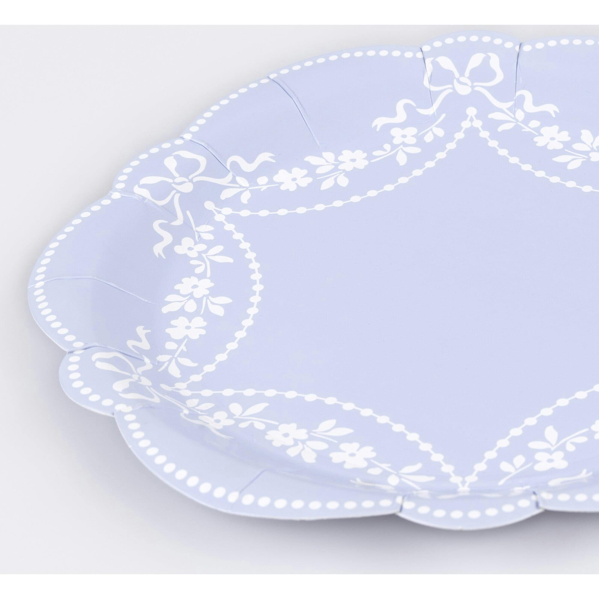 Rococo Blue Side Plates