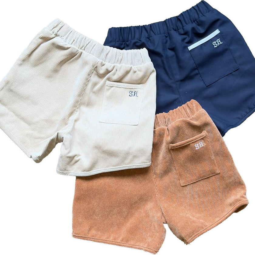 Athletic Short in Proformance Cord In Terra Cotta