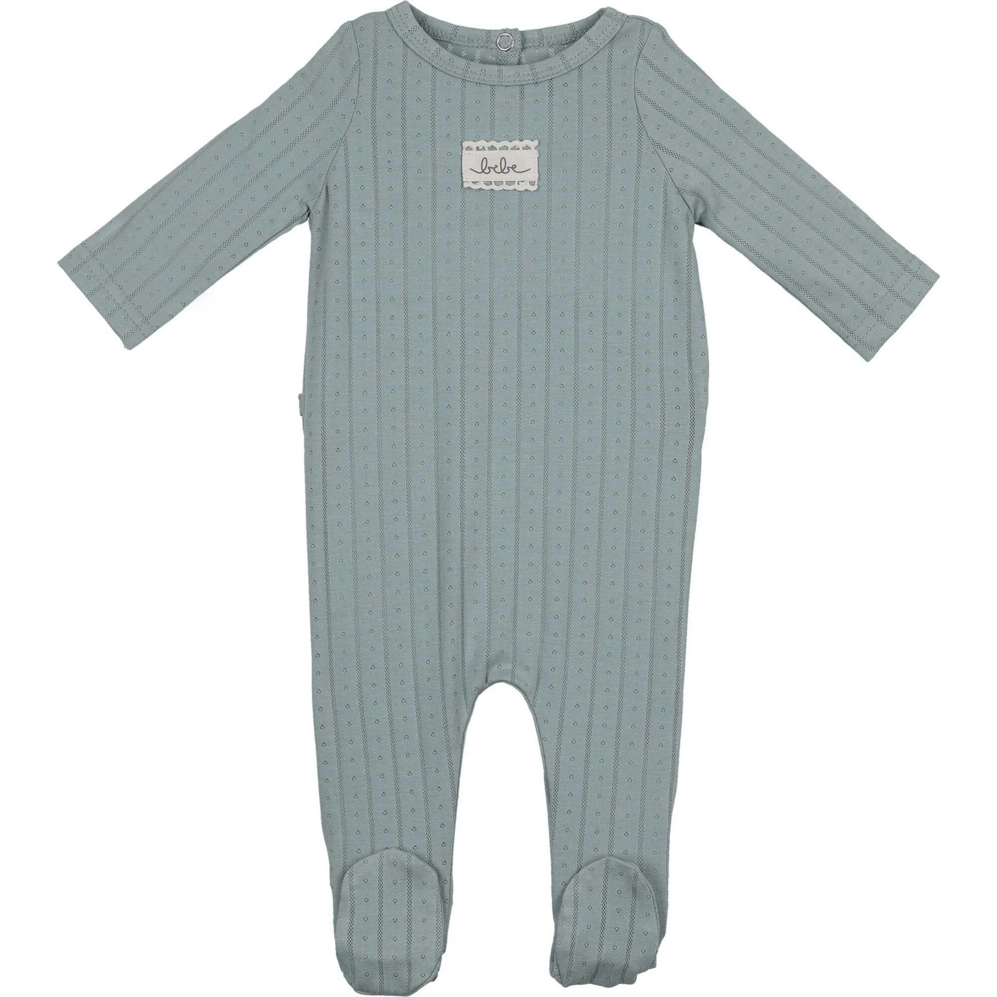 Bebe Pointelle Footie