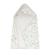 Infant Hooded Towel - Pastel Petals
