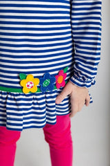 Knit Set With Flowers