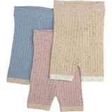 Ribbed Knit Retro Biker Shorts