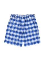 Plaid Seersucker Short