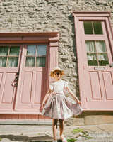 Viscose Dress Pink Printed Flowers