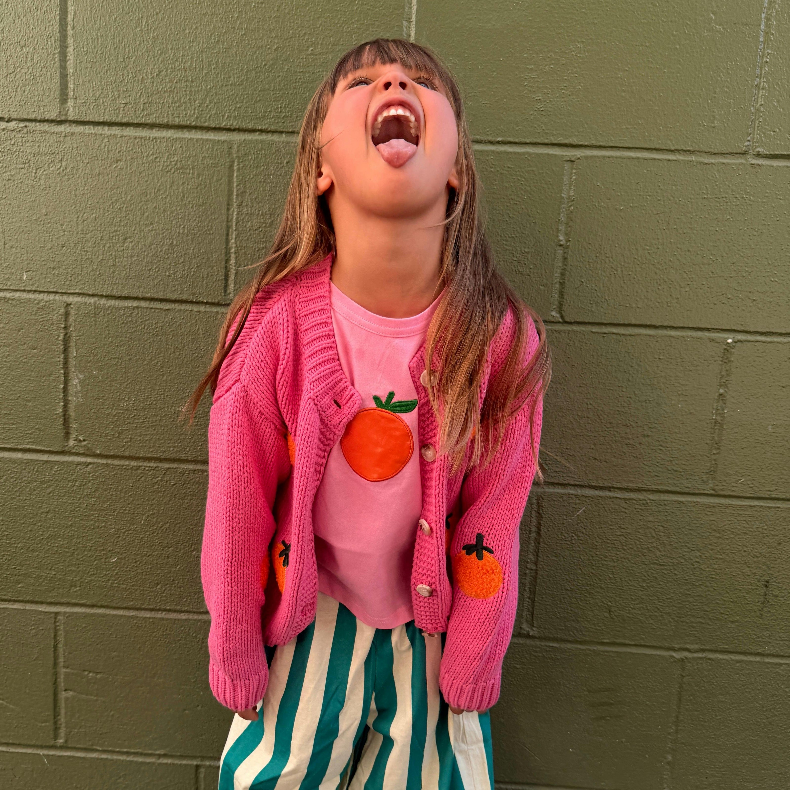 Tangerine Cardigan