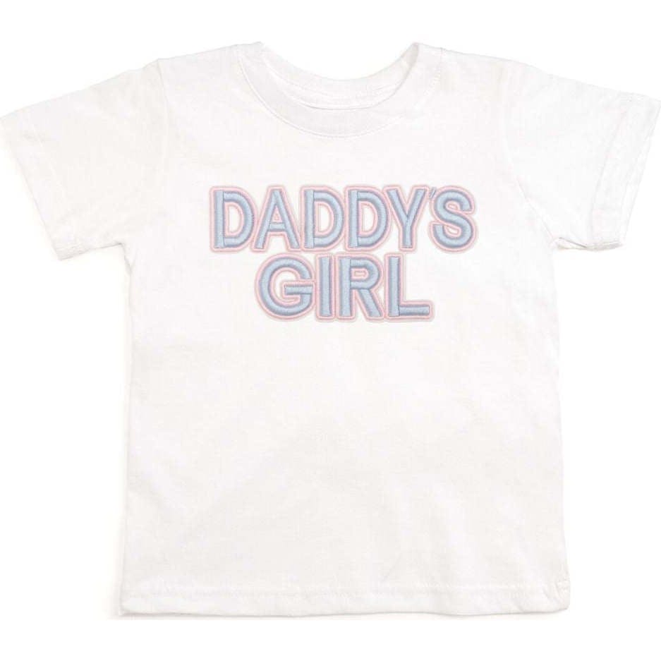Daddy's Girl Patch Short Sleeve T-Shirt - White