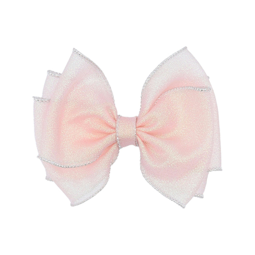 Shimmering Bow Hairclip Set