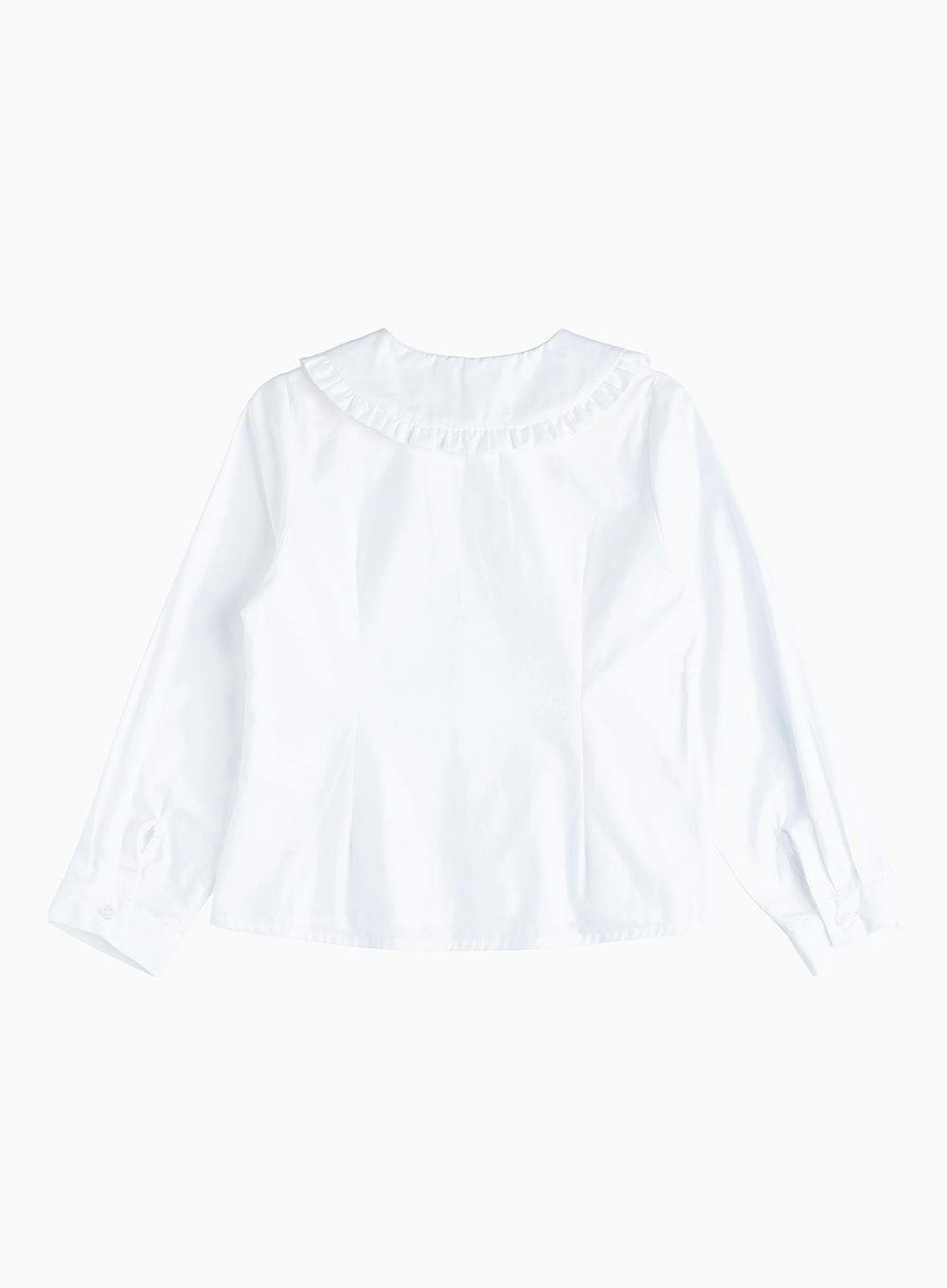Pie Crust Collar Blouse