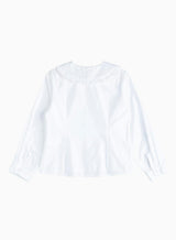 Pie Crust Collar Blouse
