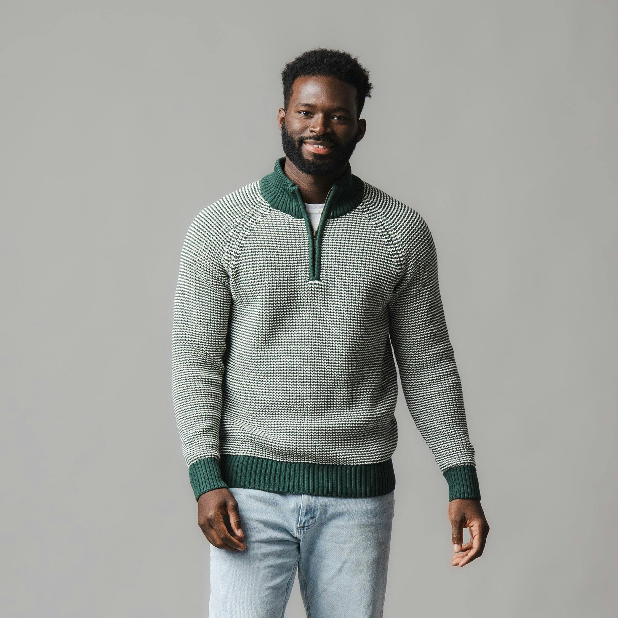 Organic Half Zip Pullover