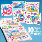 Disney Stitch: Sticker By Number Portfolio Set