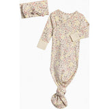 Organic Kimono Gown and Bow Wrap Set