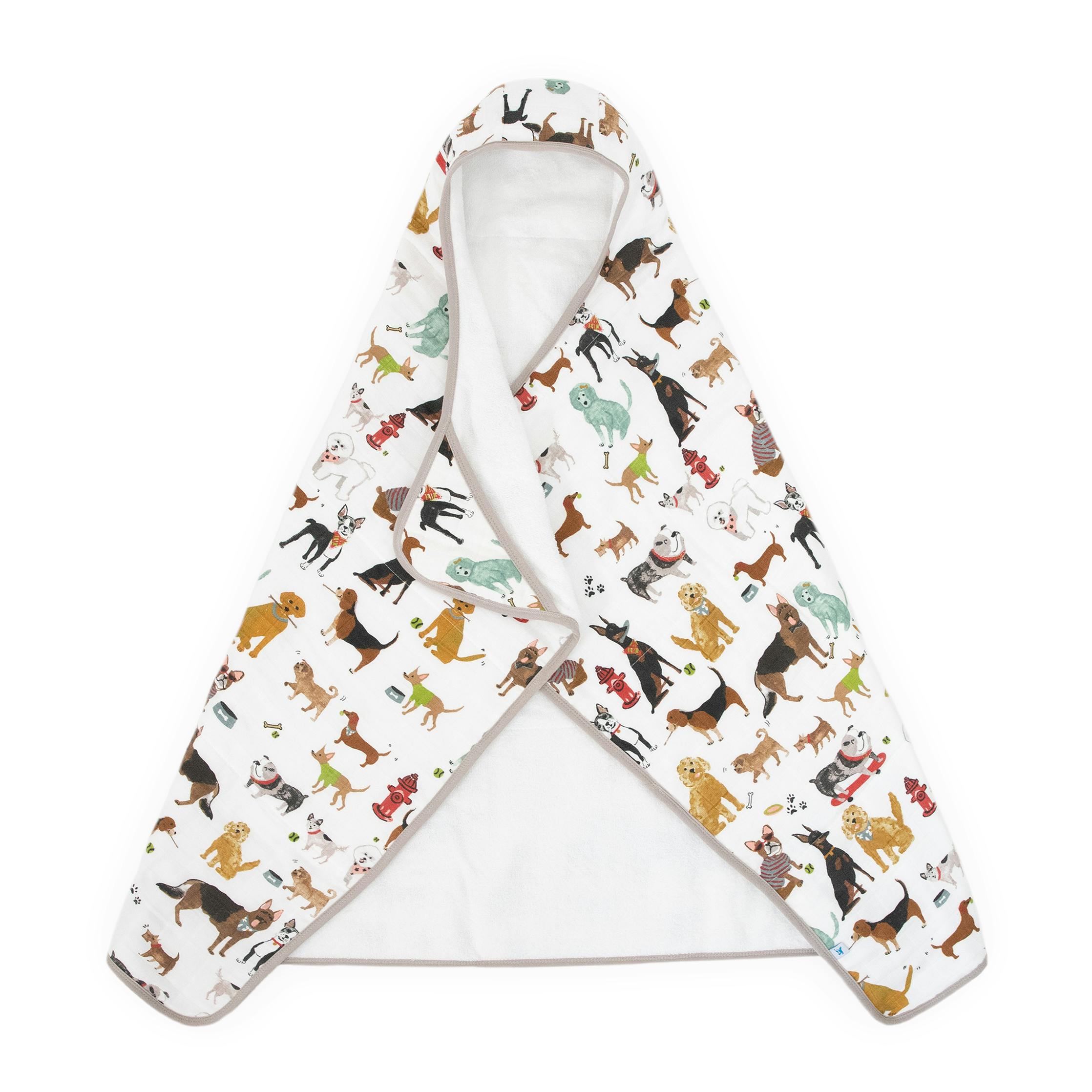 Toddler Hooded Towel - Woof
