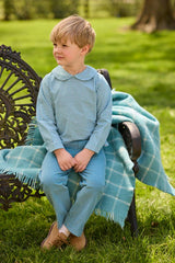 Peter Pan Shirt - Alpine Gingham
