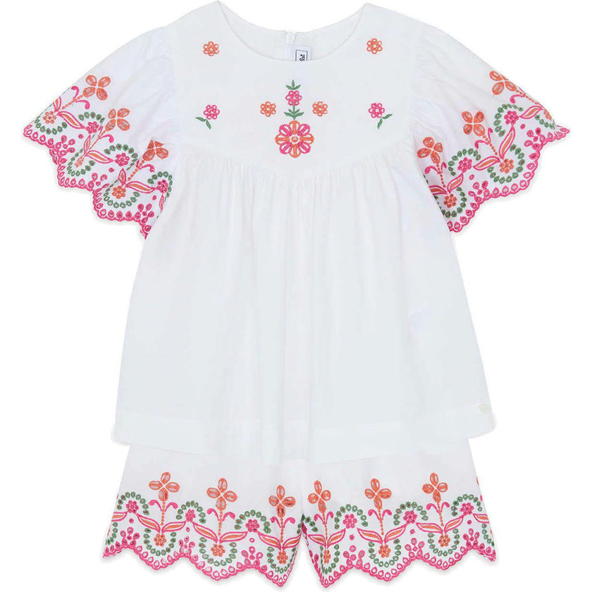 TARTINE ET CHOCOLAT Rio Embroidered Set