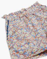 Freesia Short Orange Blue Liberty