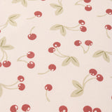 Organic Ruffle Jumpsuit - Cherry