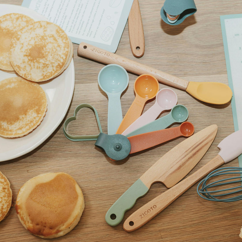 Kid Safe Cooking Tools - Kids Baking Set Gift for Girls