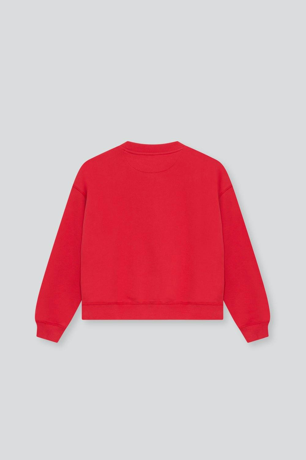 TNS Logo Teen Sweatshirt Tulip Red