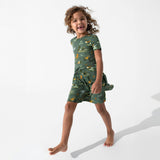 Jurassic Park: Safari Girls' Short Sleeve Dress
