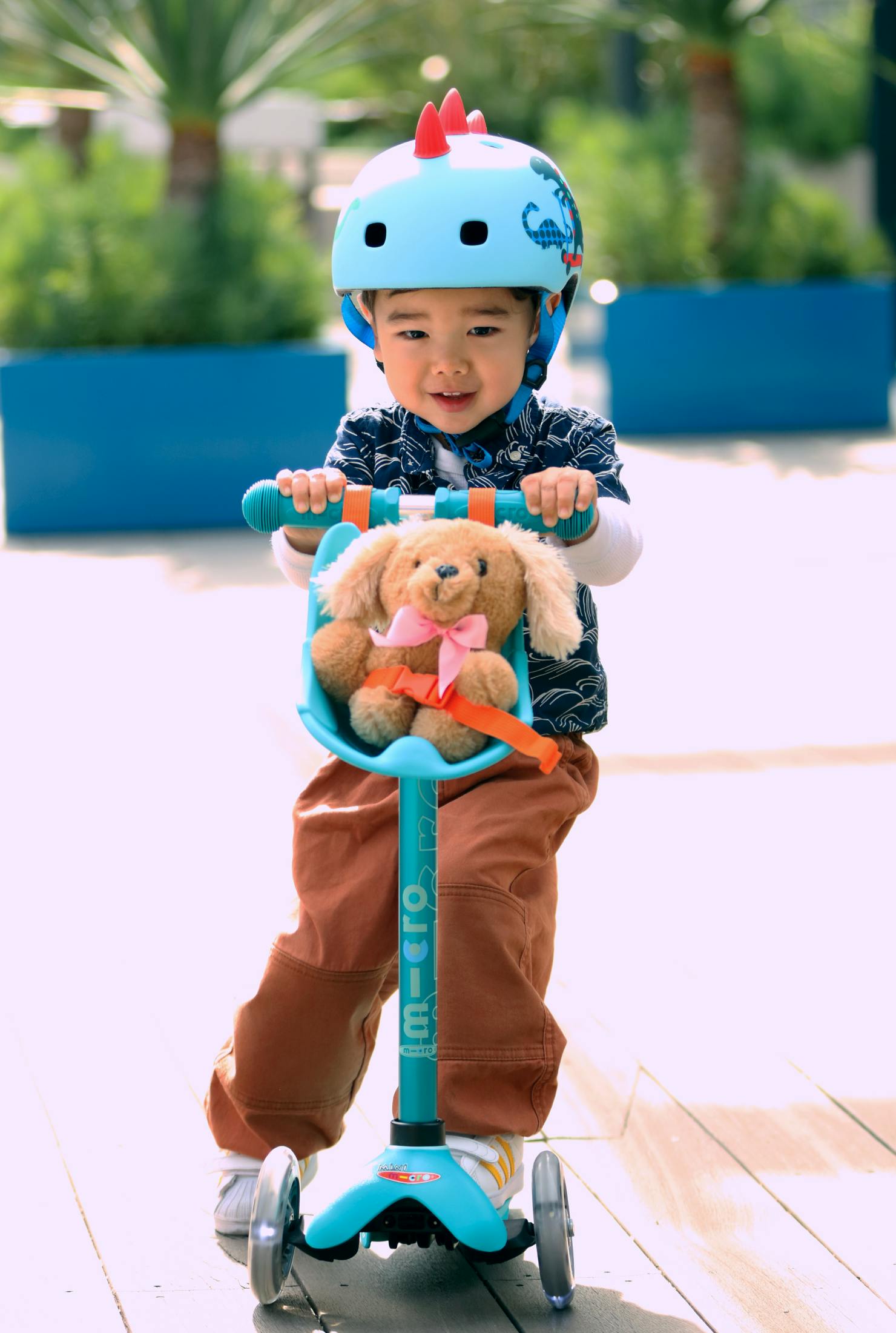 Micro Mini LED Scooter