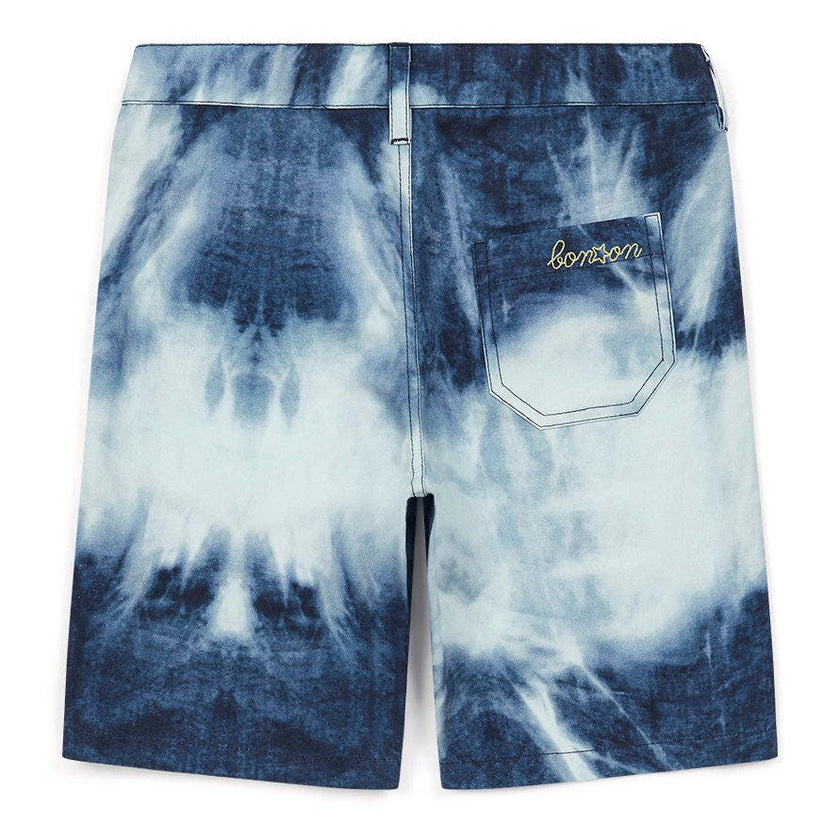 BONTON Alberto Tie Dye Bermuda Shorts
