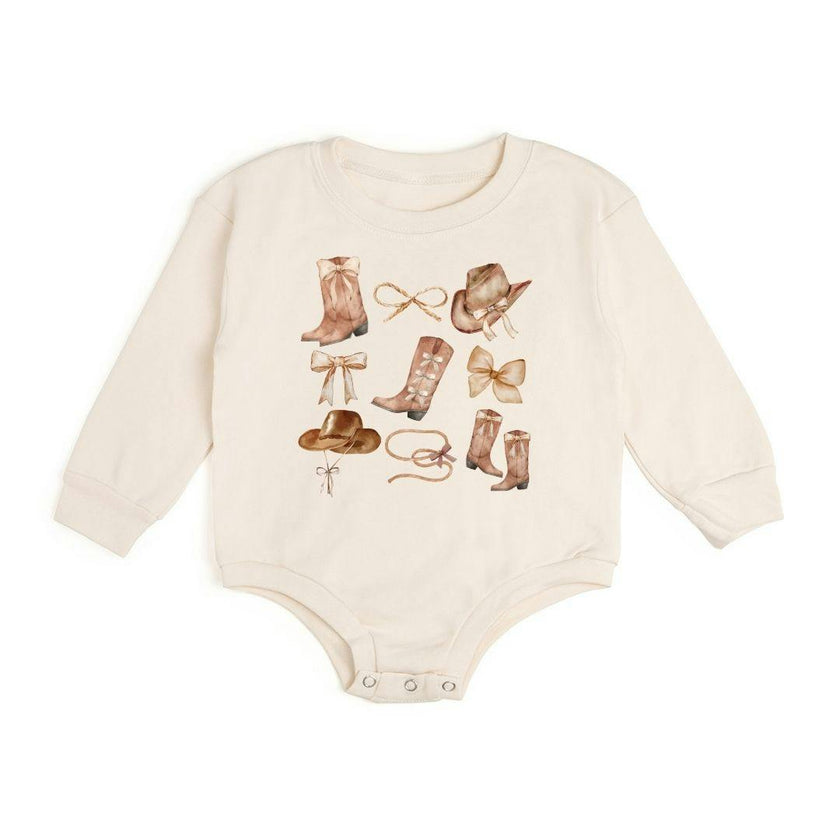 Cowgirl Cutie Long Sleeve Romper