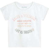 ZADIG & VOLTAIRE Ombre Logo Organic Cotton T-shirt