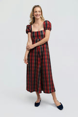 Rosalie Dress - Hearth Plaid