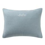 Pink Gauze Linen Bebe Boudoir Sham