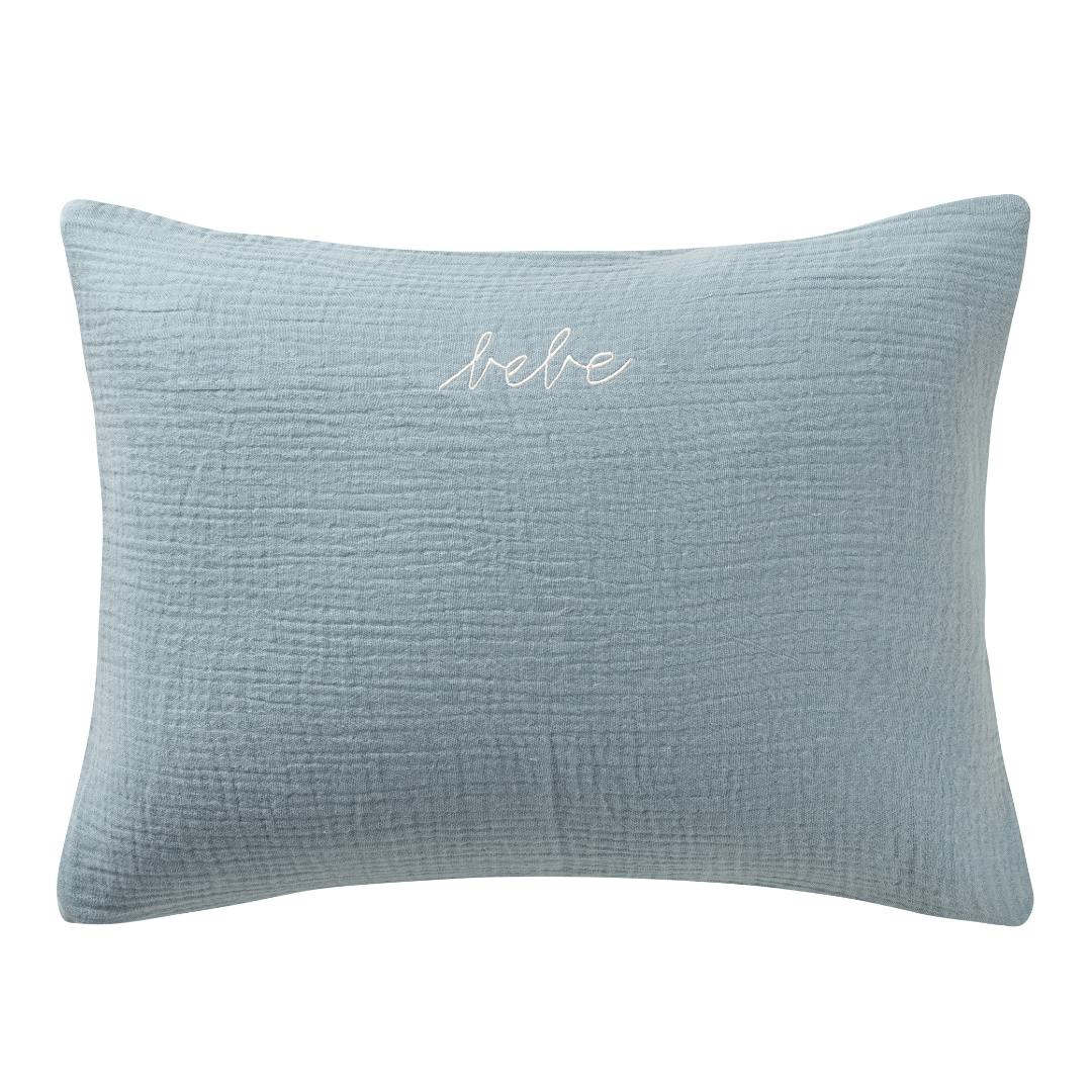 Pink Gauze Linen Bebe Boudoir Sham