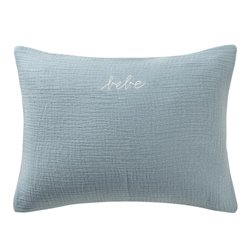 Pink Gauze Linen Bebe Boudoir Sham