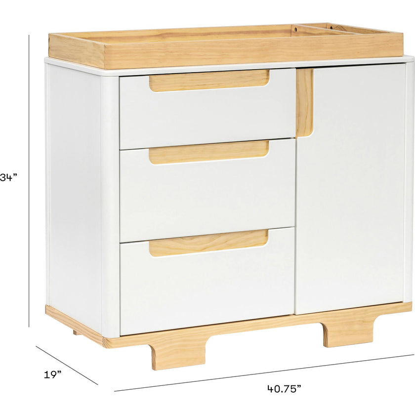 Yuzu 3-Drawer Changer Dresser