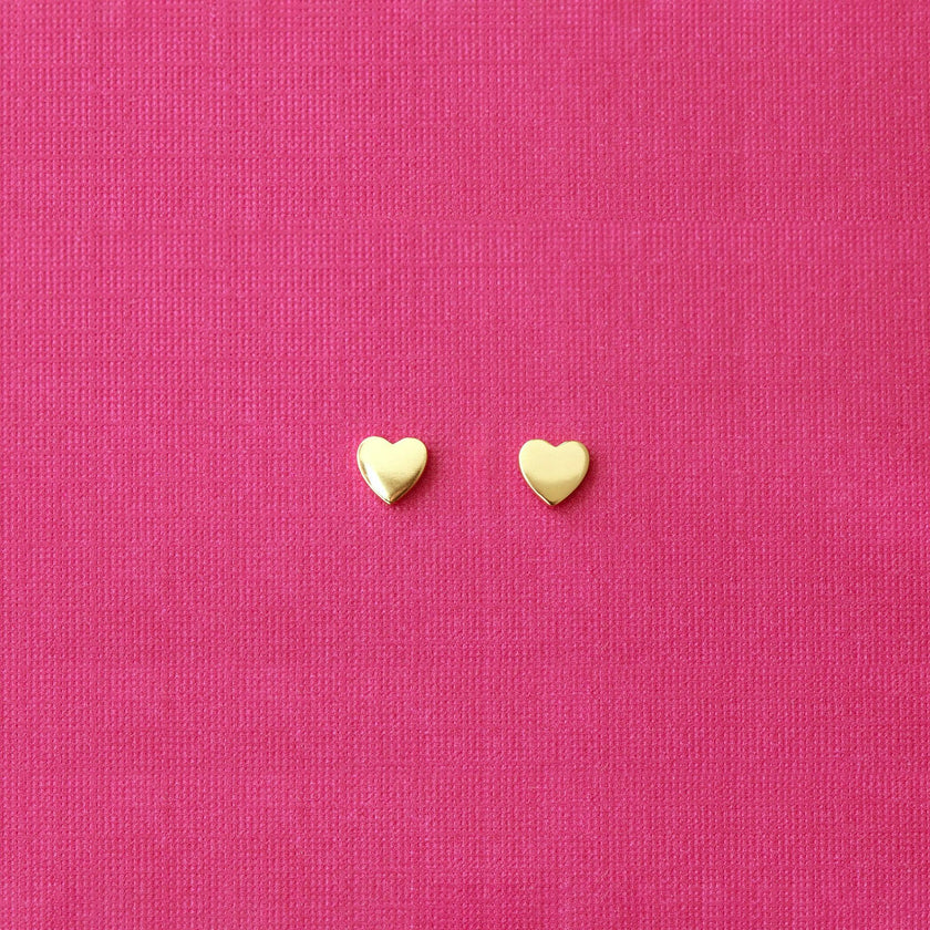 Heart Stud Earrings
