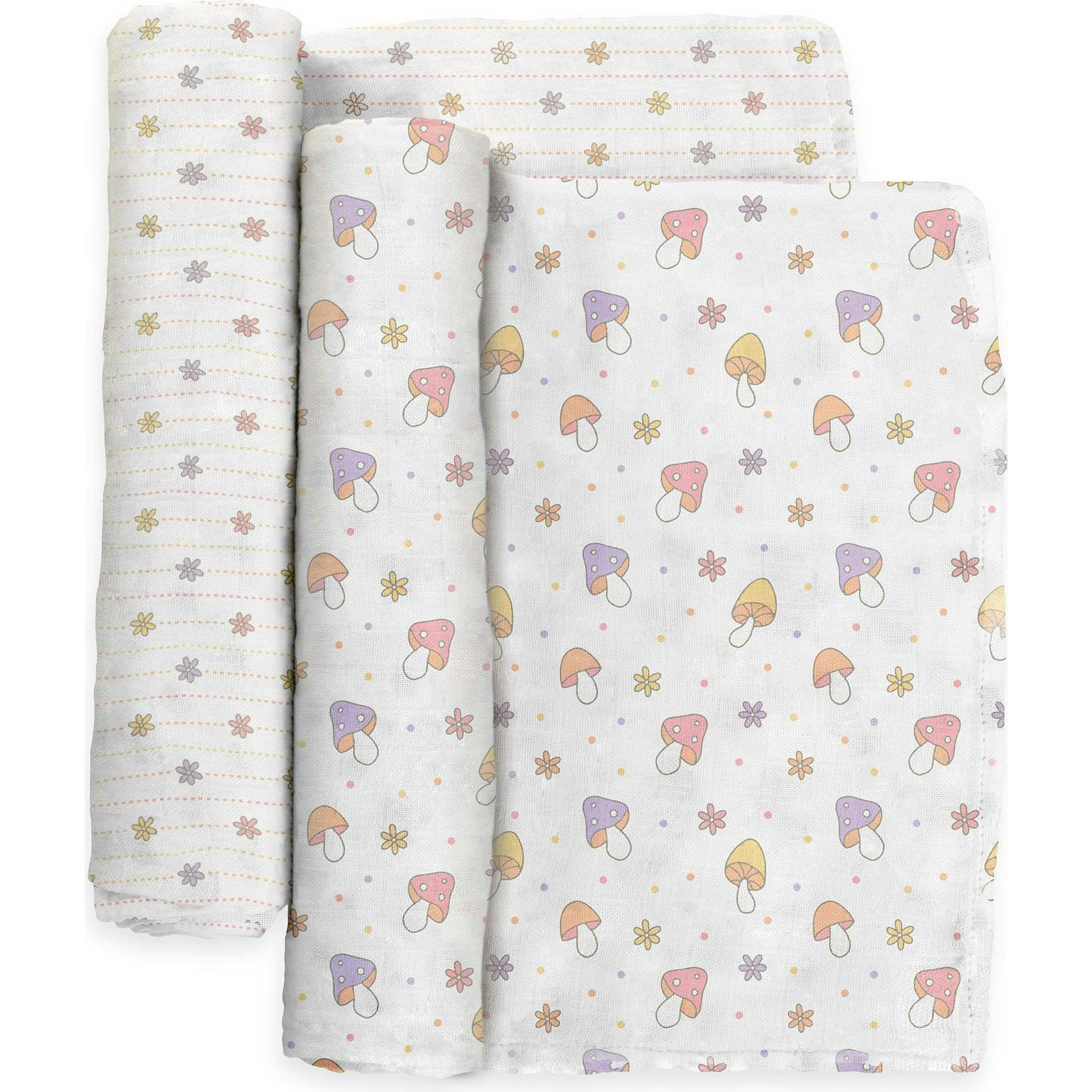 JuJuBe × Studio Oh! Printed Swaddle Blanket Sets