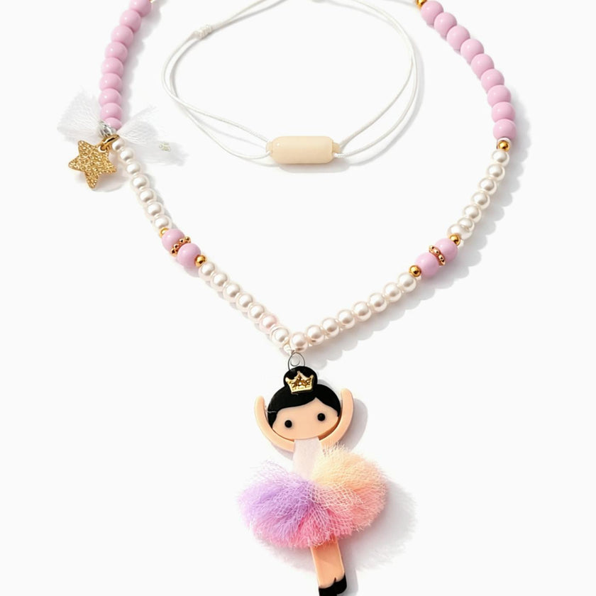 Ballerina Tulle Adjustable Necklace