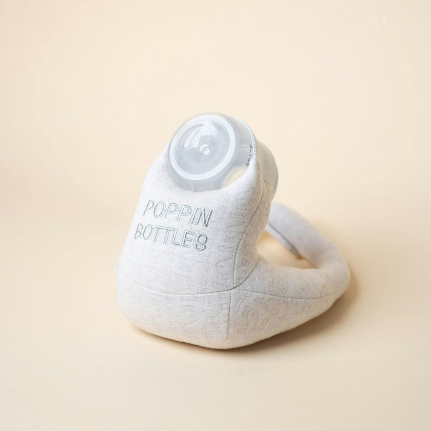 Baby Bottle Pillow Holder for Parents - "Poppin Bottles"