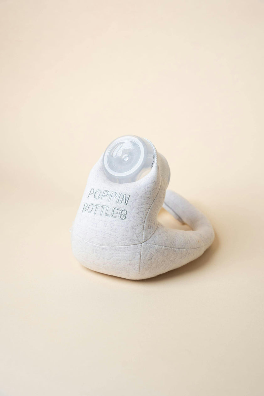 Baby Bottle Pillow Holder for Parents - "Poppin Bottles"
