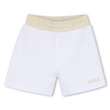 White & Beige Polo Baby Set