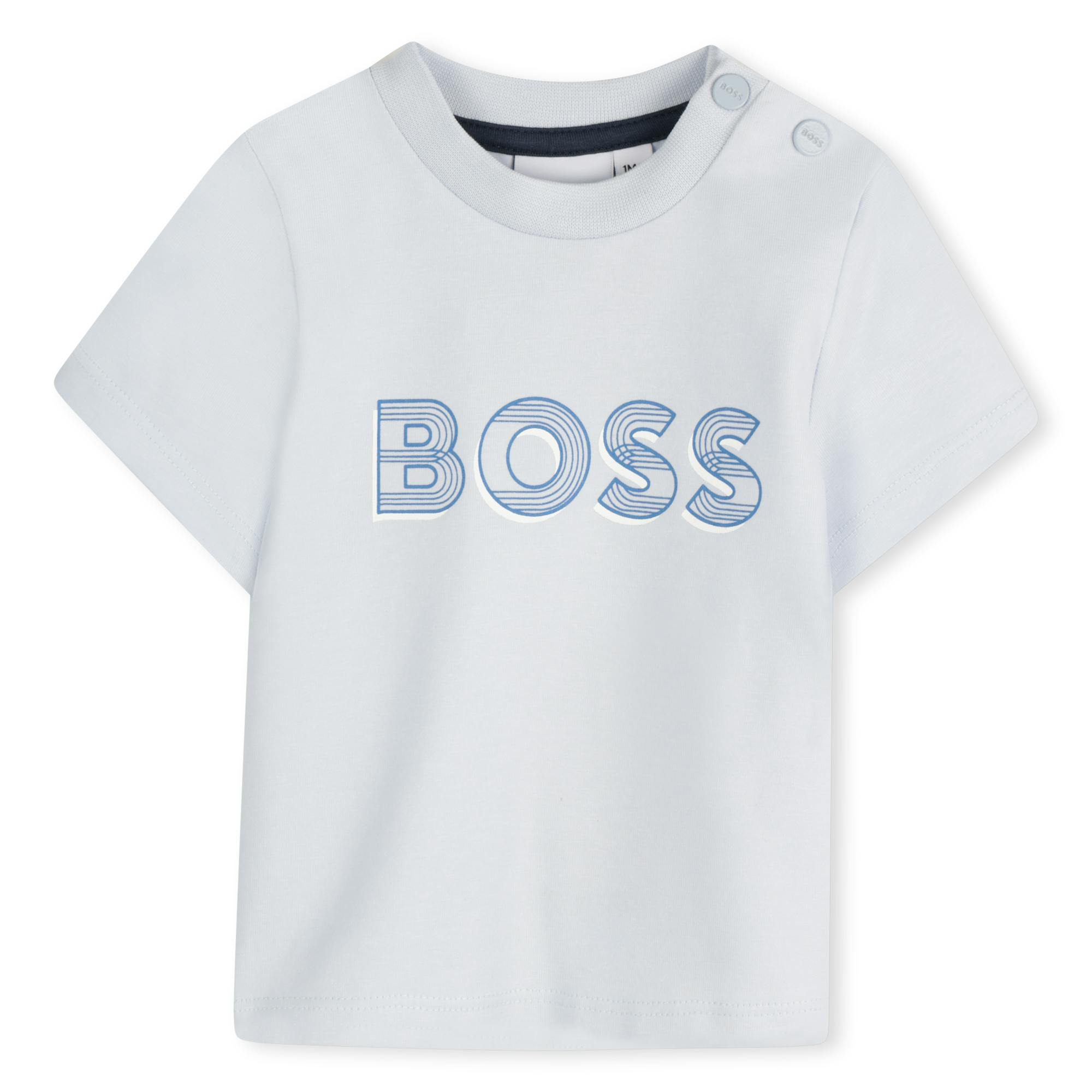Pale Blue Logo T-Shirt