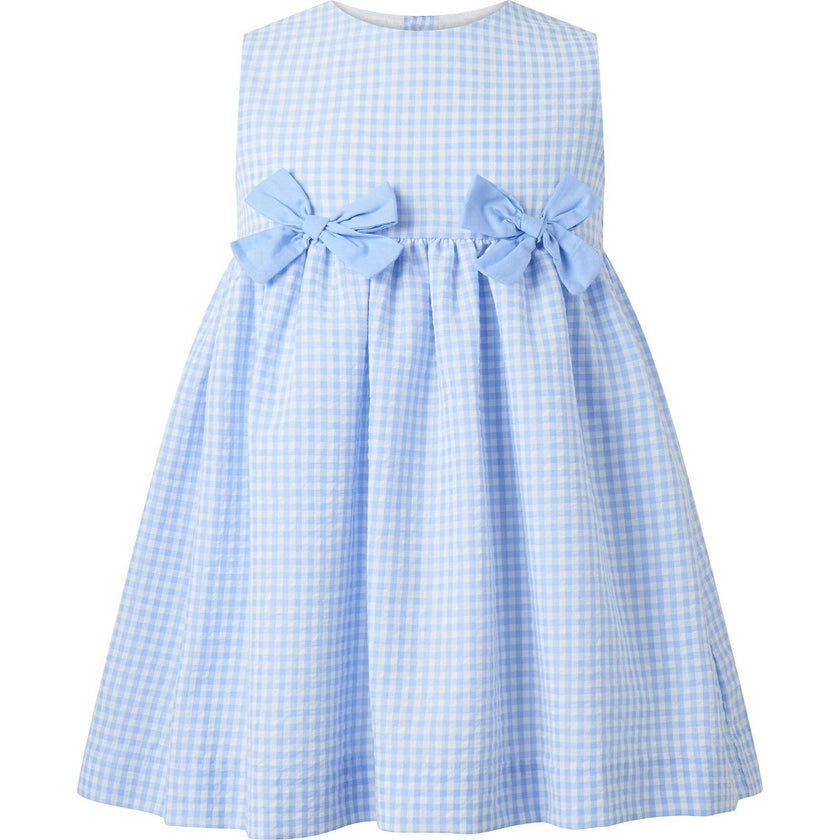 Check Bow Dress