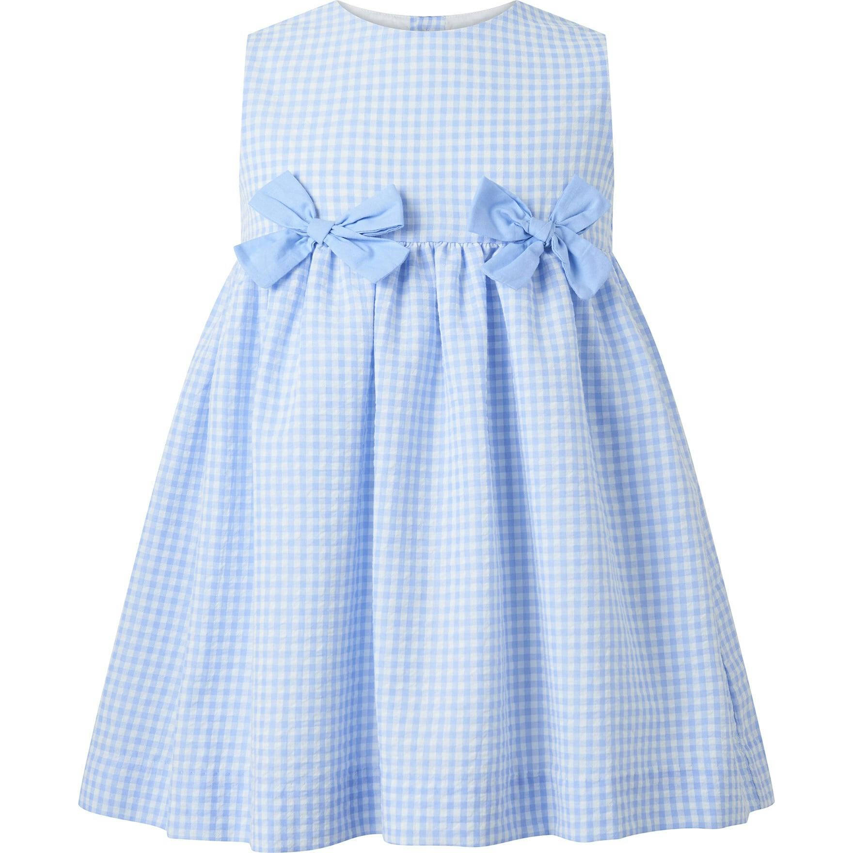 Check Bow Dress