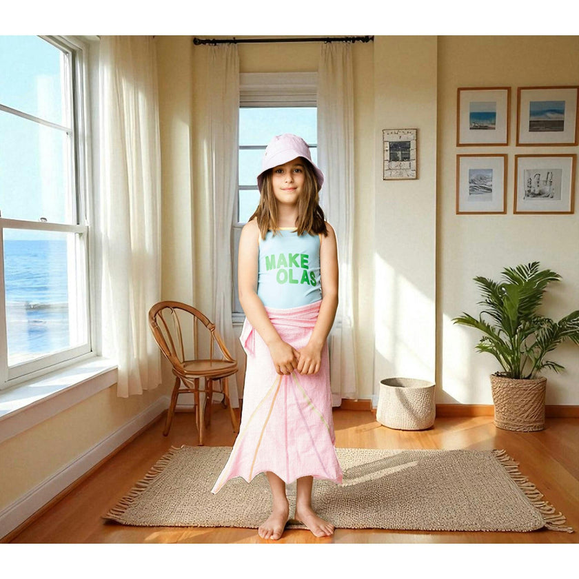 Mermaid Tail Wrap Towel