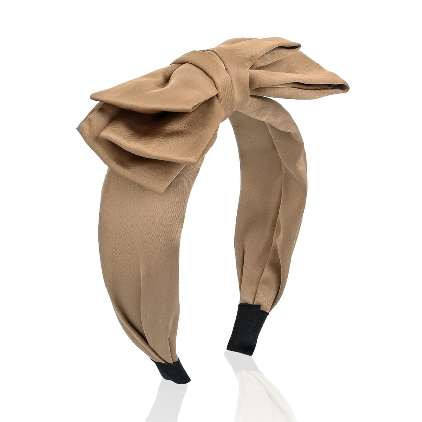 Classic Satin Bow Headband