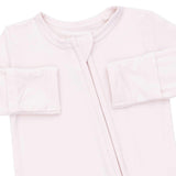 Solid Mauve Morn - 2 Way Zipper Footie